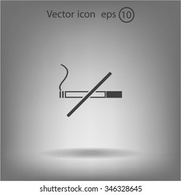 No smoking sign vector