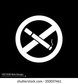No smoking sign vector