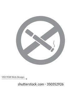 No smoking sign vector