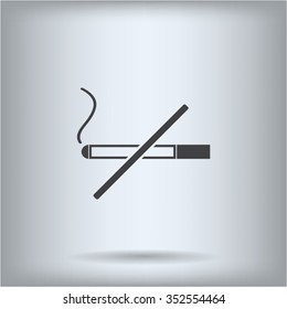 No smoking sign vector