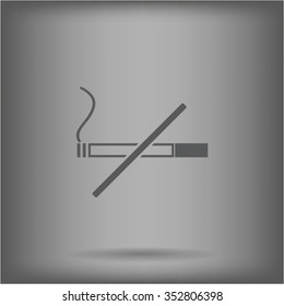 No smoking sign vector