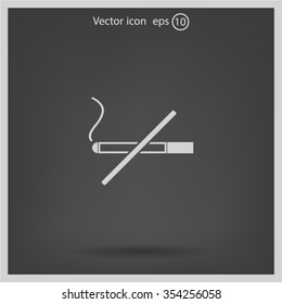 No smoking sign vector