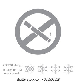No smoking sign vector