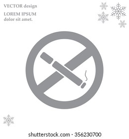 No smoking sign vector