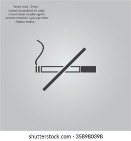 No smoking sign vector