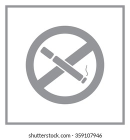 No smoking sign vector
