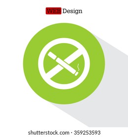 No smoking sign vector