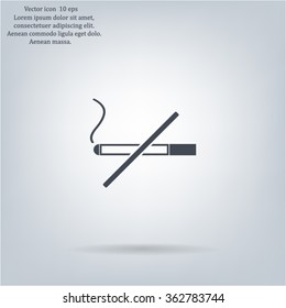No smoking sign vector