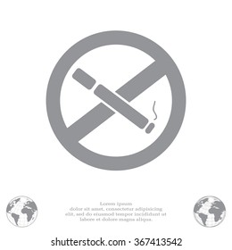 No smoking sign vector