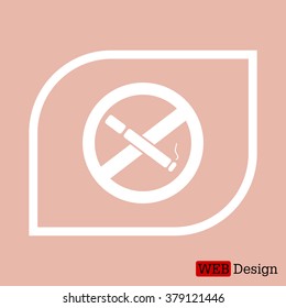 No smoking sign vector