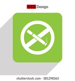 No smoking sign vector