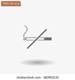 No smoking sign vector
