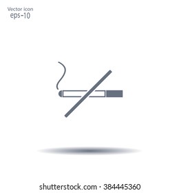No smoking sign vector