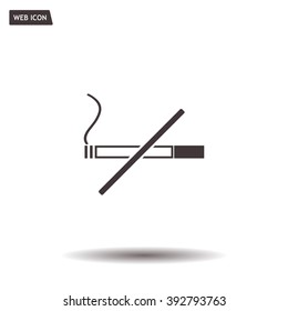 No smoking sign vector