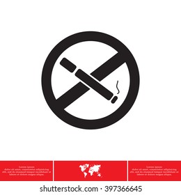 No smoking sign vector