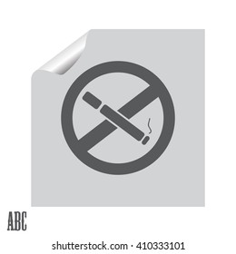 No smoking sign vector