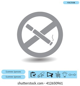 No smoking sign vector