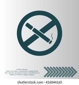 No smoking sign vector