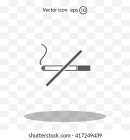 No smoking sign vector