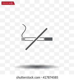 No smoking sign vector