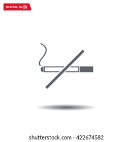 No smoking sign vector