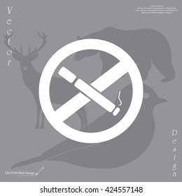 No smoking sign vector
