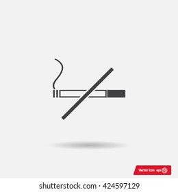 No smoking sign vector