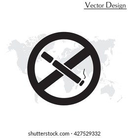 No smoking sign vector