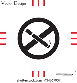 No smoking sign vector