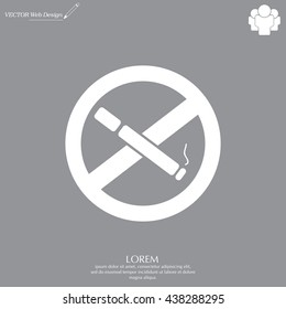 No smoking sign vector