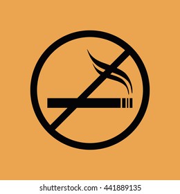 No smoking sign vector