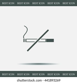 No smoking sign vector
