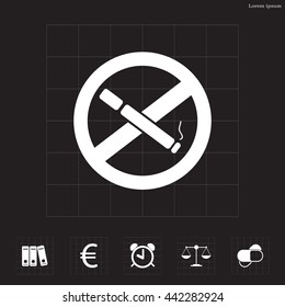 No smoking sign vector