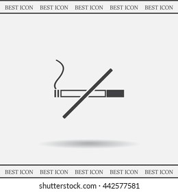 No smoking sign vector