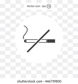 No smoking sign vector