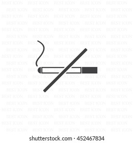 No smoking sign vector