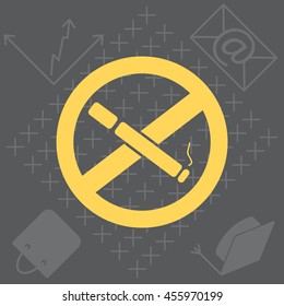 No smoking sign vector