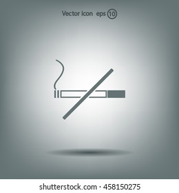 No smoking sign vector