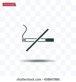 No smoking sign vector