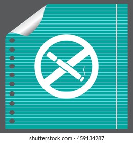 No smoking sign vector