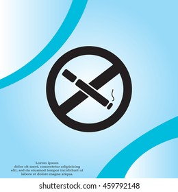 No smoking sign vector