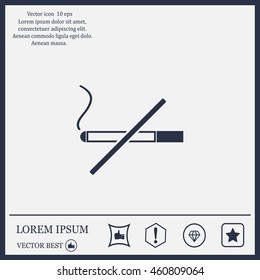 No smoking sign vector