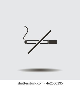 No smoking sign vector