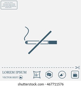 No smoking sign vector
