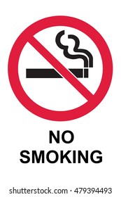No smoking sign vector