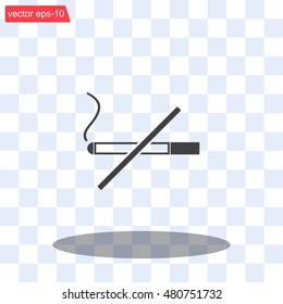 No smoking sign vector