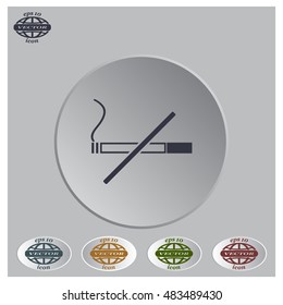 No smoking sign vector