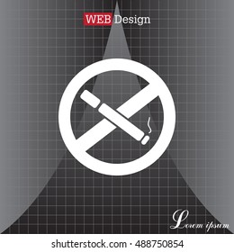 No smoking sign vector