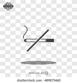 No smoking sign vector