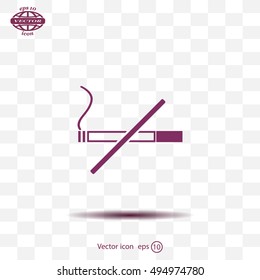 No smoking sign vector